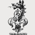 Cope family crest, coat of arms