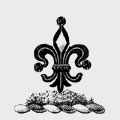 Bertie family crest, coat of arms