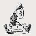 Urquhart family crest, coat of arms