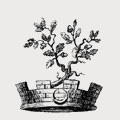 Dobbin family crest, coat of arms