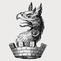 Mosse family crest, coat of arms
