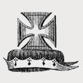 Osgodby family crest, coat of arms
