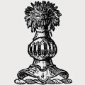 Cholmeley family crest, coat of arms
