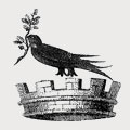 Tomlin family crest, coat of arms