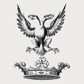 Wheeler family crest, coat of arms