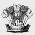 Legg family crest, coat of arms