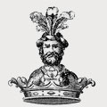 Hobush family crest, coat of arms