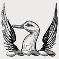 Hanbury family crest, coat of arms