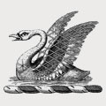 Penderel-Brodhurst family crest, coat of arms