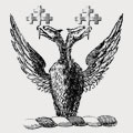 Tatler family crest, coat of arms