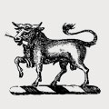 Bull family crest, coat of arms