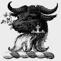 Cowper family crest, coat of arms