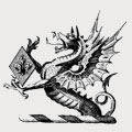 Ilbery family crest, coat of arms