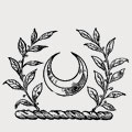Barnham family crest, coat of arms
