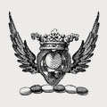 Douglas family crest, coat of arms