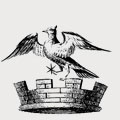 Astbury family crest, coat of arms