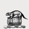 Otterington family crest, coat of arms