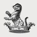 Deane family crest, coat of arms