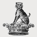 Bagholt family crest, coat of arms