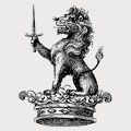 Kekebourne family crest, coat of arms