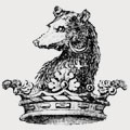Brereton family crest, coat of arms