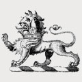 Casborne family crest, coat of arms