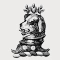 Meggs family crest, coat of arms