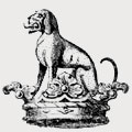 Baugh family crest, coat of arms