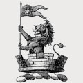 Bromeley family crest, coat of arms