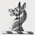 Belhouse family crest, coat of arms