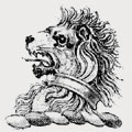 Merrington family crest, coat of arms