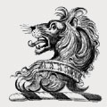 Tilyard family crest, coat of arms