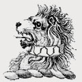 Broadhurst family crest, coat of arms