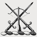 Turbervill family crest, coat of arms