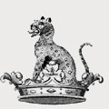 Hovell family crest, coat of arms