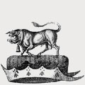 Dogett family crest, coat of arms