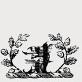 Thackwell family crest, coat of arms