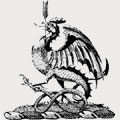 Priestley family crest, coat of arms