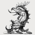 Swan family crest, coat of arms