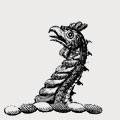 Fanshawe family crest, coat of arms