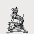 Inman family crest, coat of arms