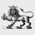 Pugh family crest, coat of arms
