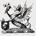 Helme family crest, coat of arms