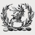 Sanderson family crest, coat of arms