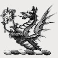 Evett family crest, coat of arms