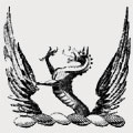 Penruddock family crest, coat of arms