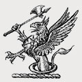 Dulverton family crest, coat of arms