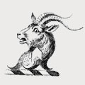 Ram family crest, coat of arms