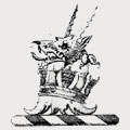 Chatfield family crest, coat of arms