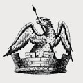 Burnes family crest, coat of arms